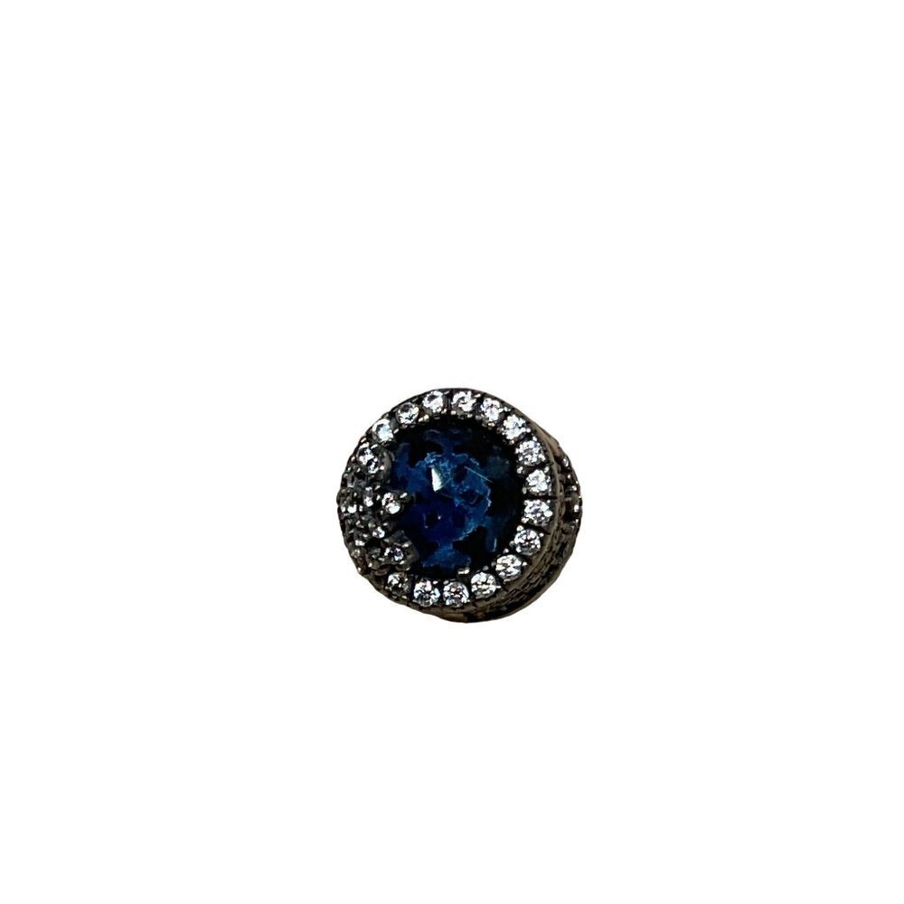 Pandora S925 blue dazzling snowflake charm sterling silver